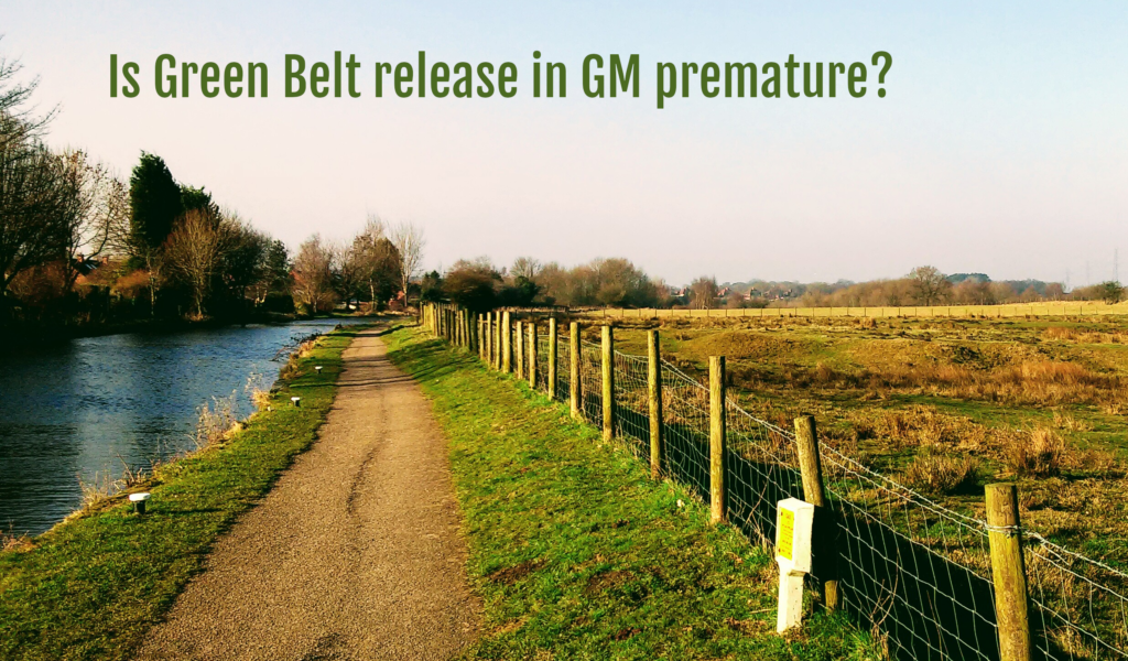 Is Green Belt Release in Grtr Mcr premature